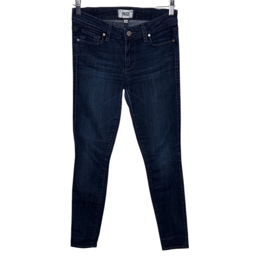 Paige Verdugo Ultra Skinny Dark Wash Jeans Women Size 27 BLEMISH